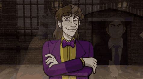 William Afton, also known by his two aliases The Purple Guy and Springtrap, is the main antagonist of the Five Nights at Freddy&39;s franchise, serving as the main antagonist of the original entries, and the overarching antagonist of the later entries. . William afton gifs